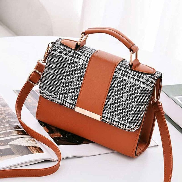 Fashion Women Bag Leather Handbags PU Shoulder