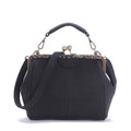 Shoulder Bags Women Matte Pu Leather Clip Women