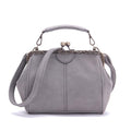Shoulder Bags Women Matte Pu Leather Clip Women