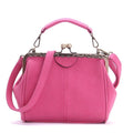 Shoulder Bags Women Matte Pu Leather Clip Women
