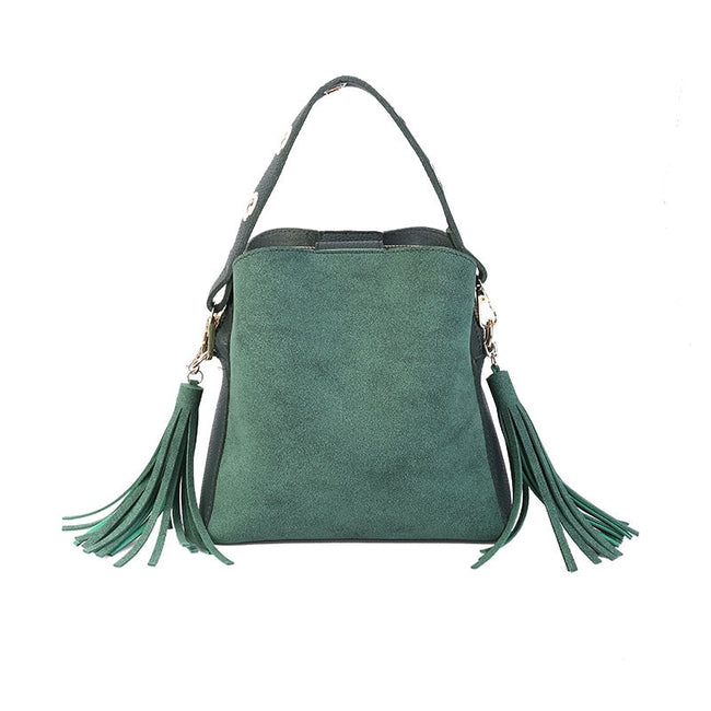 Tassel Shoulder Bags Handbags Women Scrub