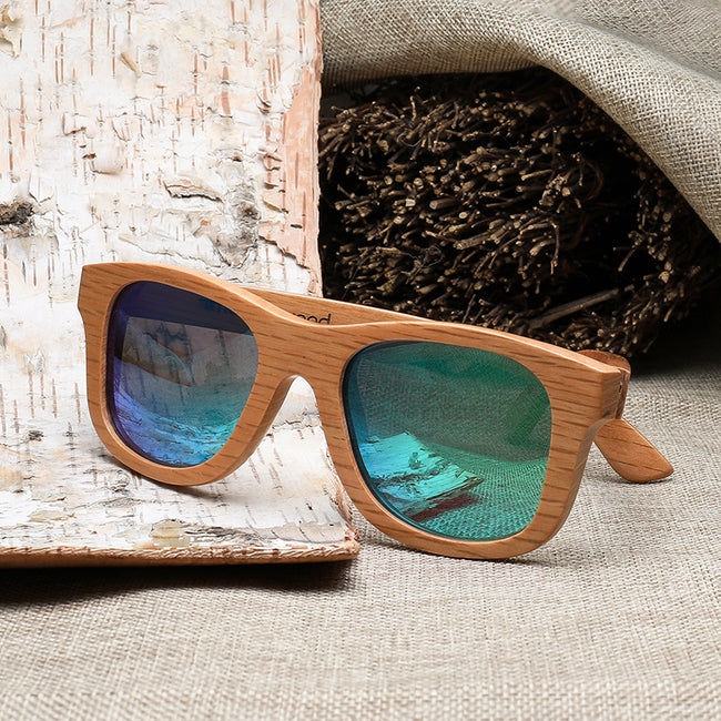 Wood Bamboo Sunglasses Polarized lens Retro