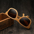 Wood Bamboo Sunglasses Polarized lens Retro