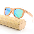 Wood Bamboo Sunglasses Polarized lens Retro