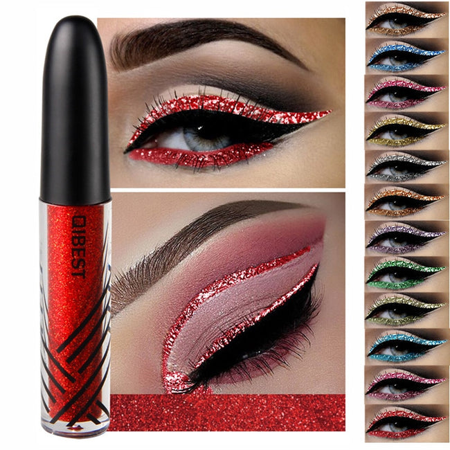 Liquid Eyeliner Glitter Waterproof Long-lasting