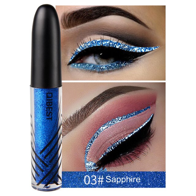 Liquid Eyeliner Glitter Waterproof Long-lasting