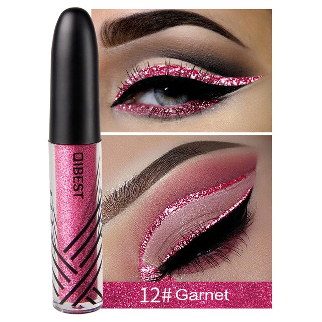 Liquid Eyeliner Glitter Waterproof Long-lasting