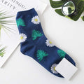 Pattern Art Socks Women Korean Animal Cactus