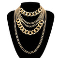 Necklace Collar Women Male Jewelry Multi Layer