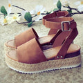 Summer Platform Sandals Comfy Wedges Shoes