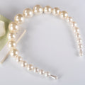 Fashion Luxury Big Pearl Headband Hair Band