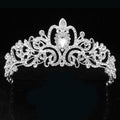 Gorgeous Silver Crystal Bridal Tiara Crown Bride