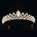 Gorgeous Silver Crystal Bridal Tiara Crown Bride