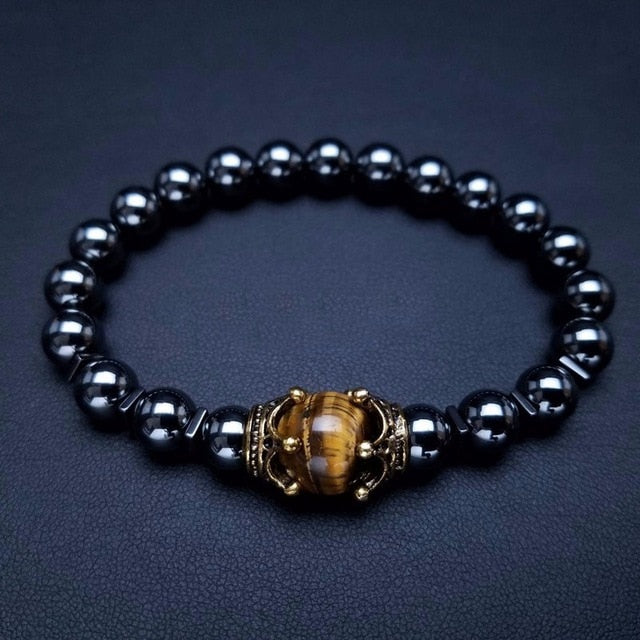Bracelet for Men Fashion Luxury Antique crown