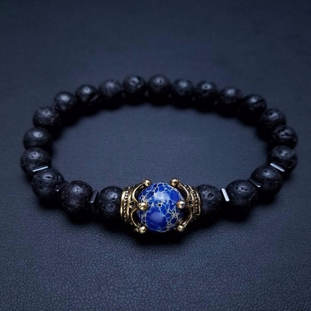 Bracelet for Men Fashion Luxury Antique crown