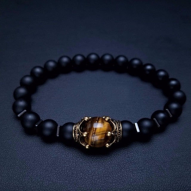 Bracelet for Men Fashion Luxury Antique crown