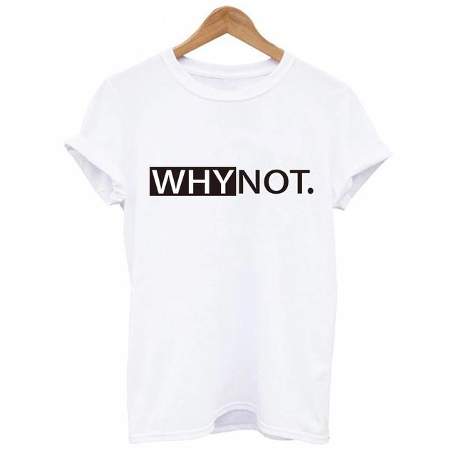 WHY NOT Summer Printed T Shirt for Women