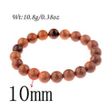 Natural Wood Beads Bracelets Men Black