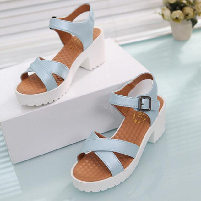 Open Sandals flat Shoes Roman Sandals Ladies