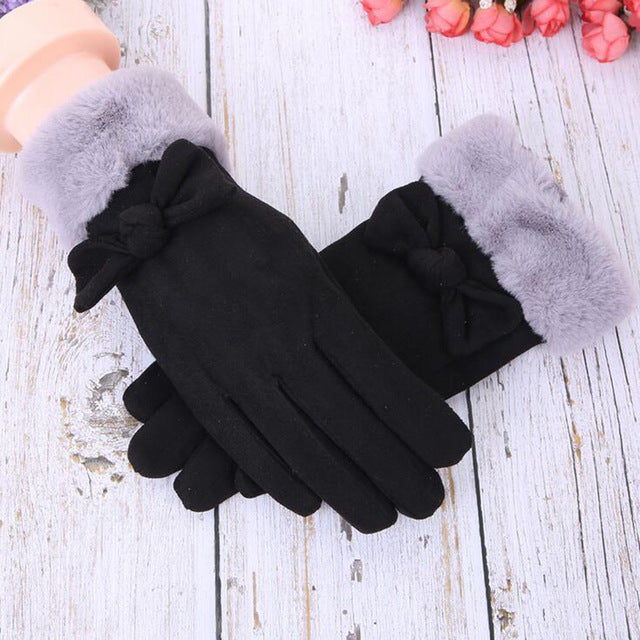 Thick Warm Winter Female Gloves Fashion