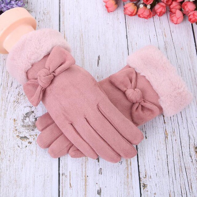 Thick Warm Winter Female Gloves Fashion