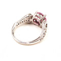 Women Rings Fashion Round Crystal Rings