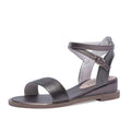 Buckle genuine leather shoes women Casual