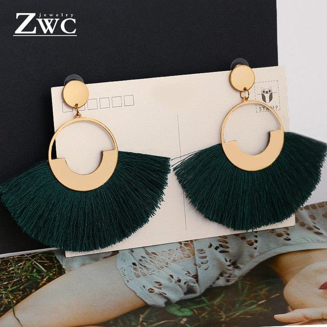 Fashion Bohemian Tassel Vintage Statement Earrings