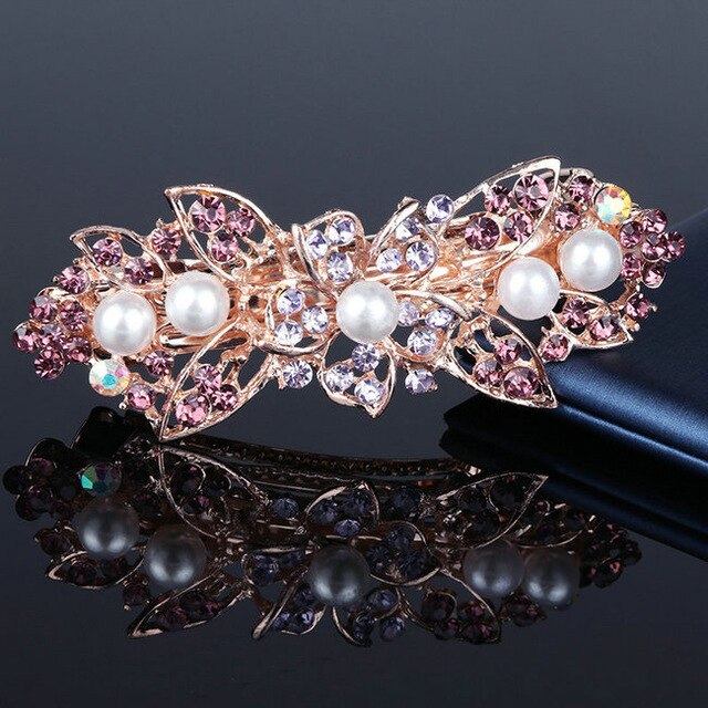 Crystal Rhinestone Hair Clip Hair Accessories