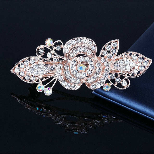 Crystal Rhinestone Hair Clip Hair Accessories