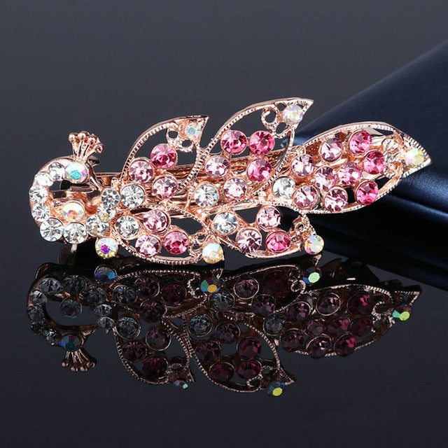 Crystal Rhinestone Hair Clip Hair Accessories