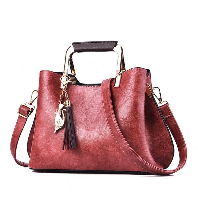 Handbag Messenger Shoulder Bags Style Tassel