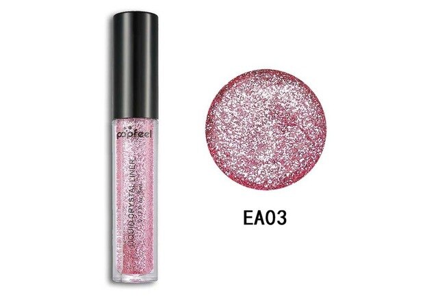 Metallic Colorful Glitter Eyeliner Liquid Waterproof