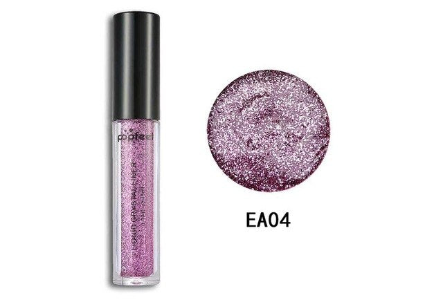 Metallic Colorful Glitter Eyeliner Liquid Waterproof