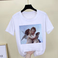 Spoof personality fashion Tshirt Short Sleeve