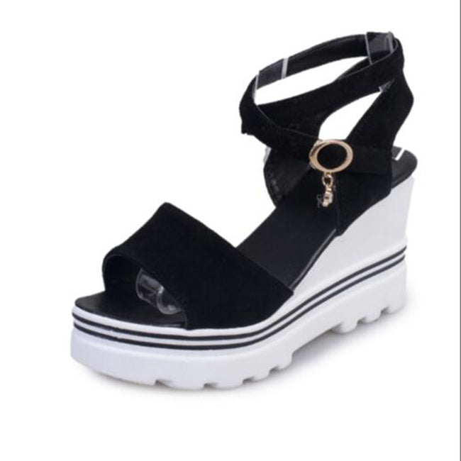 Mouth Roman Sandals Shoes High Heels