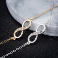 Fashion Infinity Bracelet for Women with Crystal