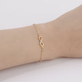 Fashion Infinity Bracelet for Women with Crystal