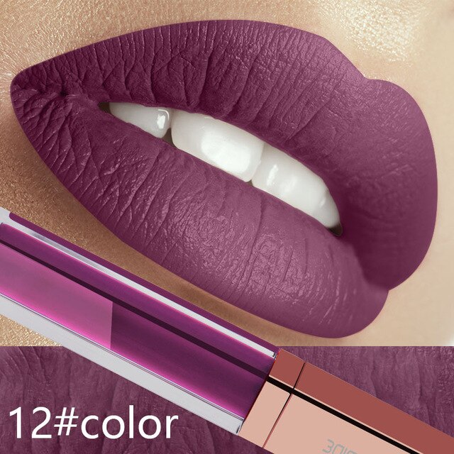 Long Lasting Lipstick Liquid Lip Gloss Matte
