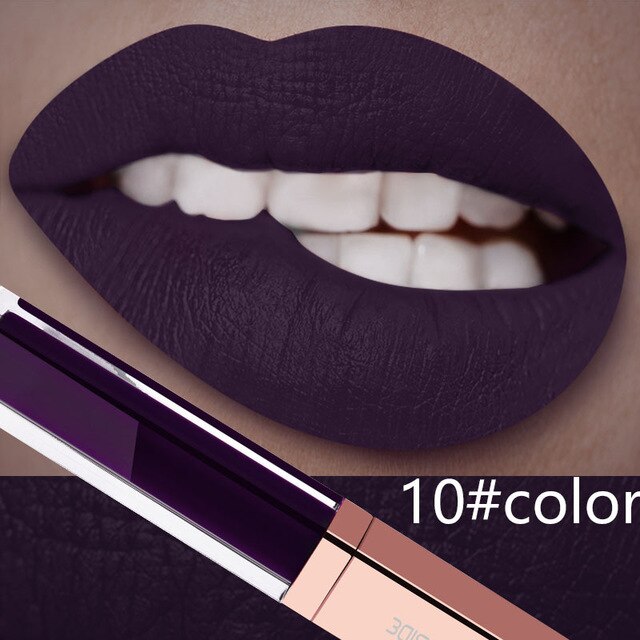 Long Lasting Lipstick Liquid Lip Gloss Matte