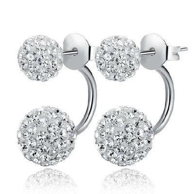 Fashion Minimalist Princess Diamond Earrings