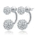 Fashion Minimalist Princess Diamond Earrings