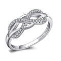 Ring Love Diamond Infinity Rings for Women