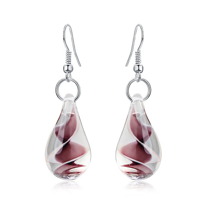 Style Charm Coloured Glaze Water Droplets Drop