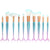 Beauty Mermaid Brush Multicolor Foundation Eyeshadow