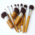 Makeup Brush With Bamboo Handle Soft Synthetic Hair