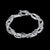 Ten Thousand Words Grape Geometry Silver Clasp Bracelet