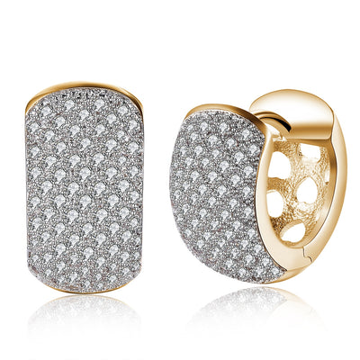 Single Row Diamond Set Romantic Wind Clip