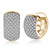 Single Row Diamond Set Romantic Wind Clip