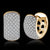 Single Row Diamond Set Romantic Wind Clip
